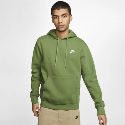 Nike Sportswear Club Fleece Pullover Hoodie (treeline) - Clearance Sale In Treeline,treeline,white