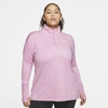 Nike Element Women's Running Top (plus) In Pink