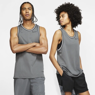 Nike Dri-fit Classic Basketball Jersey In Grey | ModeSens