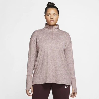 Nike Element Women's Running Top (plus) In Purple