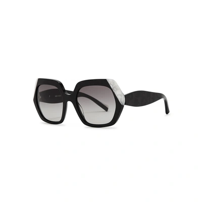 Alain Mikli Evanne Black Oversized Sunglasses