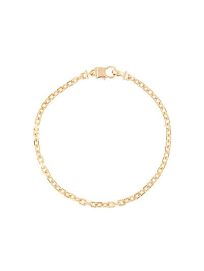 Tom Wood Anker Chain Bracelet In Gold