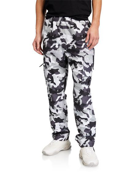 Puma Xtg Trail Camo Regular Fit Cargo Pants In Castle Rock Modesens