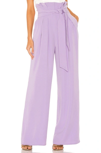 Lovers & Friends Ashwood Pant In Lilac Purple