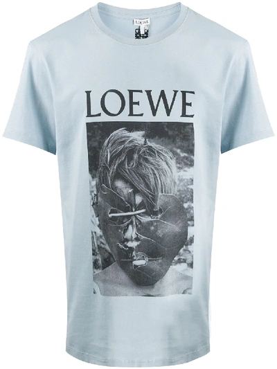 Loewe Ken Heyman Printed T-shirt In Blue