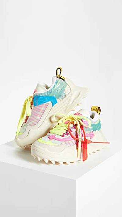 Fuchsia Womens Off White Odsy 1000 Off-white Odsy-1000 Sneakers In