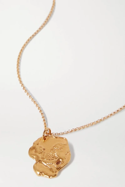 Alighieri Year Of The Rooster Gold-plated Necklace