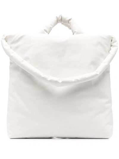 Kassl Editions White Oil Large Tote Bag
