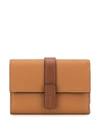 Loewe Small Vertical Wallet In Brown