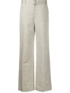 Filippa K Hedwig Tailored Trousers In Light Sage