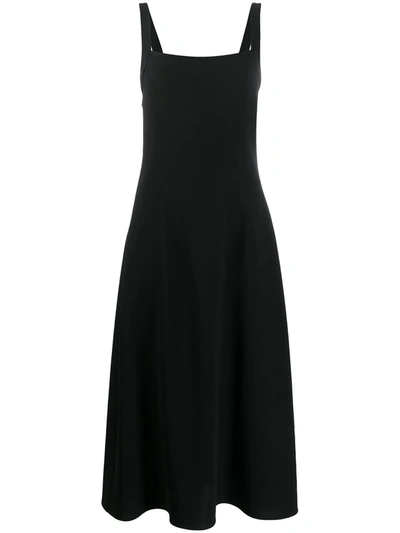 Filippa K Audrey Midi Dress In Black