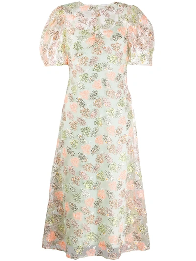 Alice Mccall Celestial Midi Dress In Green