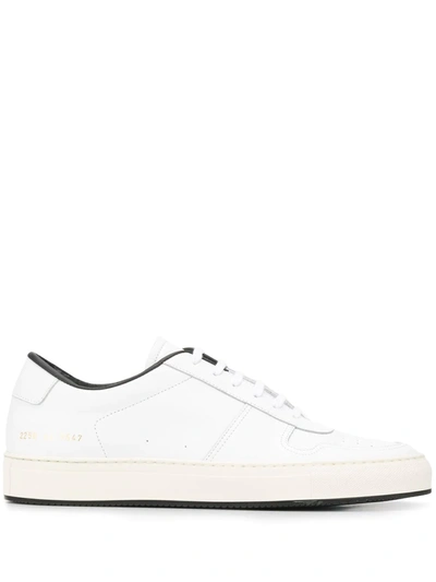 Common Projects Metallic Print Lace In White