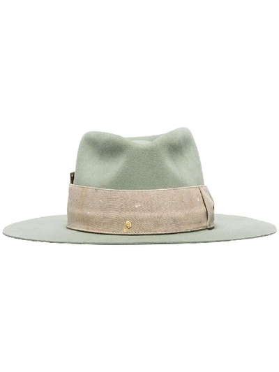 Nick Fouquet Santa Lucia Fedora Hat In Green