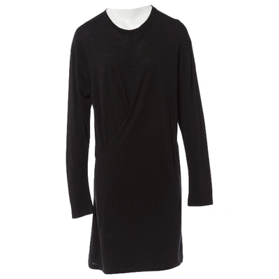 Pre-owned Isabel Marant Étoile Linen Mini Dress In Black