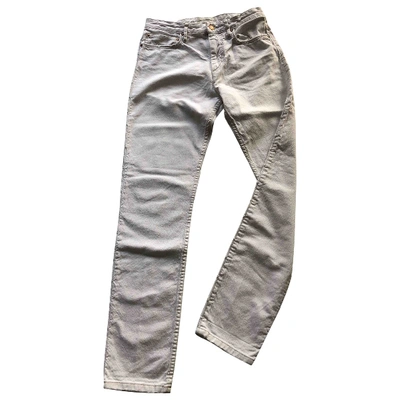 Pre-owned Isabel Marant Étoile Slim Pants In White