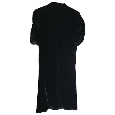 Pre-owned Isabel Marant Étoile Velvet Dress In Black