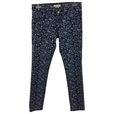 Pre-owned Isabel Marant Étoile Slim Jeans In Blue