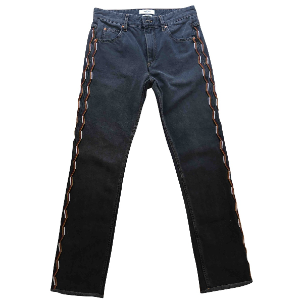 Pre-owned Isabel Marant Étoile Grey Cotton Jeans | ModeSens