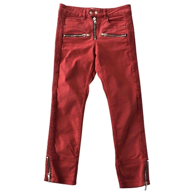 Pre-owned Isabel Marant Étoile Short Pants In Red
