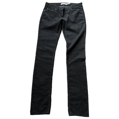 Pre-owned Isabel Marant Étoile Slim Jeans In Grey