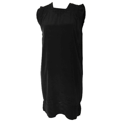 Pre-owned Isabel Marant Étoile Silk Mid-length Dress In Black
