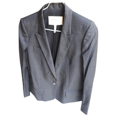Pre-owned Isabel Marant Étoile Wool Blazer In Anthracite