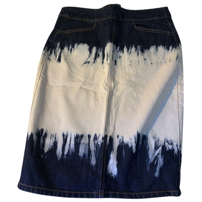 Pre-owned Isabel Marant Étoile Mid-length Skirt In Blue
