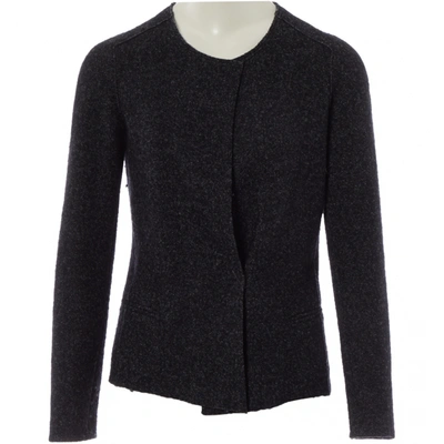 Pre-owned Isabel Marant Étoile Wool Short Waistcoat In Black