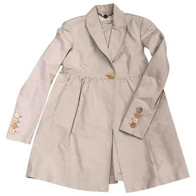 Pre-owned Stella Mccartney Coat In Grey