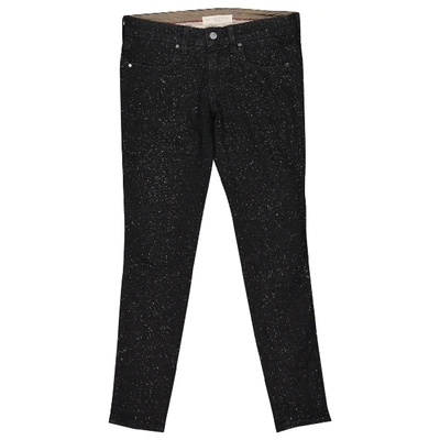 Pre-owned Stella Mccartney Straight Jeans In Black