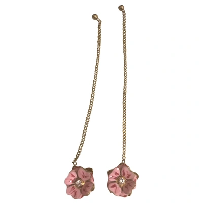 Pre-owned Stella Mccartney Earrings In Gold