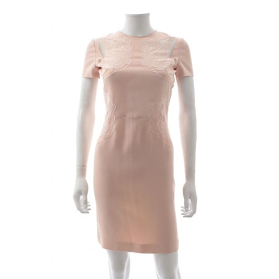 Pre-owned Stella Mccartney Silk Dress In Pink