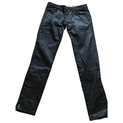 Pre-owned Stella Mccartney Slim Jeans In Anthracite