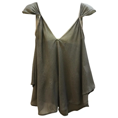 Pre-owned Stella Mccartney Camisole In Green
