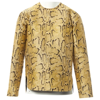 Pre-owned Stella Mccartney Blouse In Gold