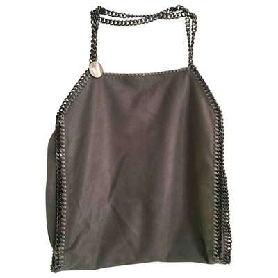 Pre-owned Stella Mccartney Falabella Cloth Handbag In Grey