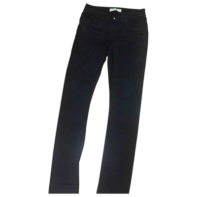 Pre-owned Stella Mccartney Slim Pants In Black