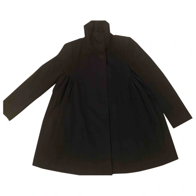 Pre-owned Stella Mccartney Wool Coat In Black