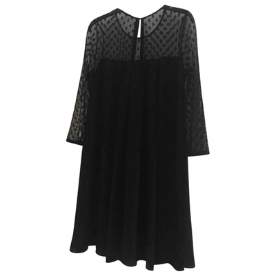 Pre-owned Claudie Pierlot Dress In Black