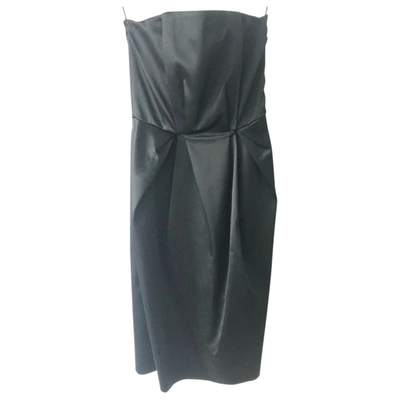 Pre-owned Philosophy Di Alberta Ferretti Mid-length Dress In Black