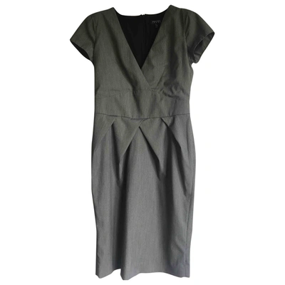 Pre-owned Armani Jeans Mid-length Dress In Grey