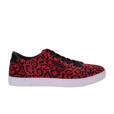 Pre-owned Dolce & Gabbana Low Trainers In Red