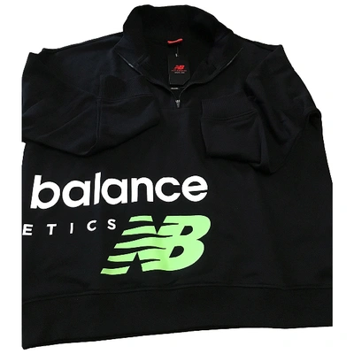 Pre-owned New Balance Black Cotton Knitwear & Sweatshirts