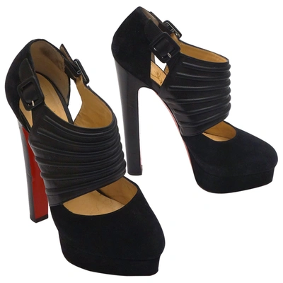 Pre-owned Christian Louboutin Heels In Black