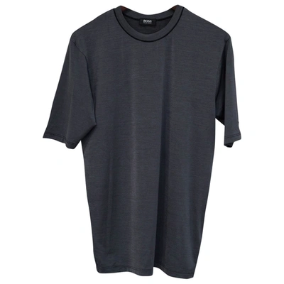 Pre-owned Hugo Boss Anthracite T-shirt