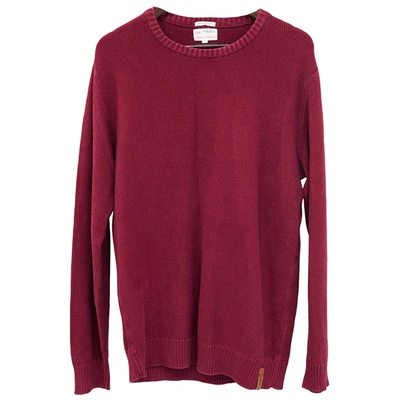 Pre-owned Knowledge Cotton Apparel Red Cotton Knitwear & Sweatshirt