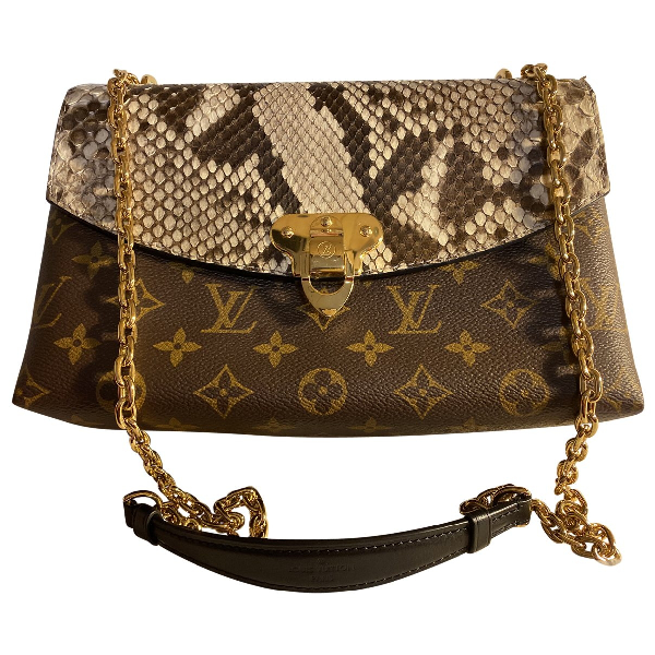 Pre-Owned Louis Vuitton Water Snake Clutch Bag | ModeSens