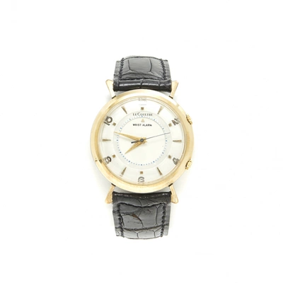 Pre-owned Jaeger-lecoultre Memovox Gold Gold Plated Watch