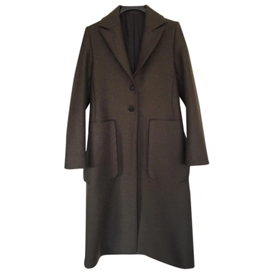 Pre-owned Studio Nicholson Green Wool Coats